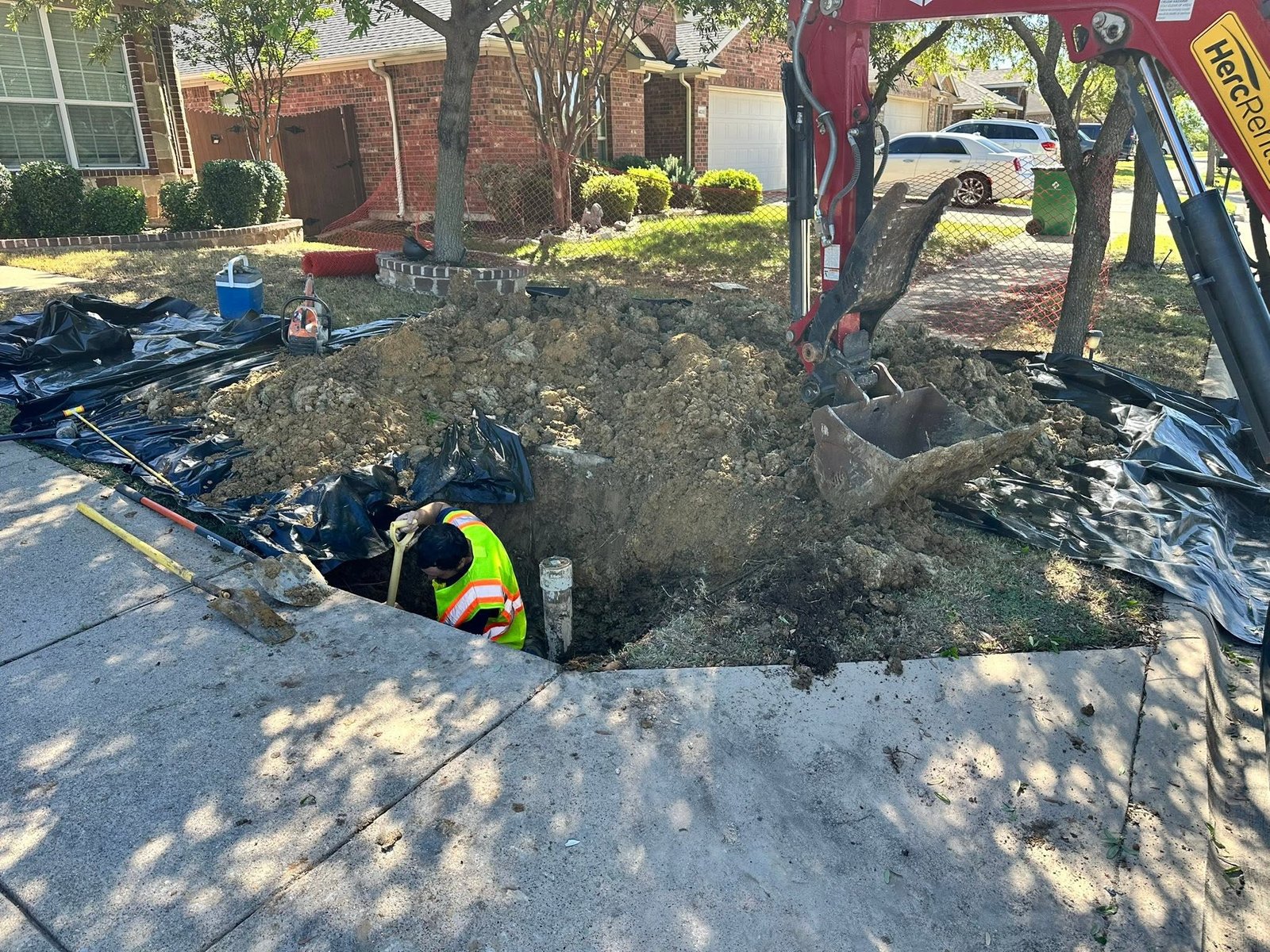 IronPine excavation site work